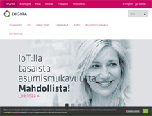 Tablet Screenshot of digita.fi